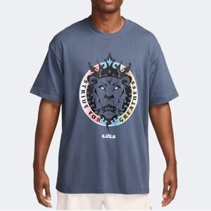 Nike Performance LEBRON JAMES TEE - Printed T-shirt - diffused blue- SZ L NWT